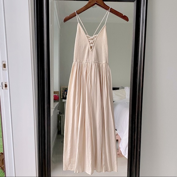 Knit Dress with Crossed Straps - Picture 1 of 4